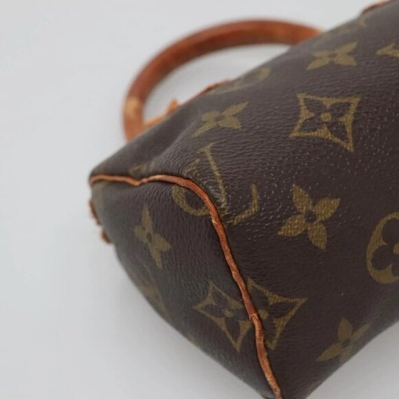 LOUIS VUITTON Monogram Mini Speedy Hand Bag M41534 LV Auth 140754 - Picture 3 of 15
